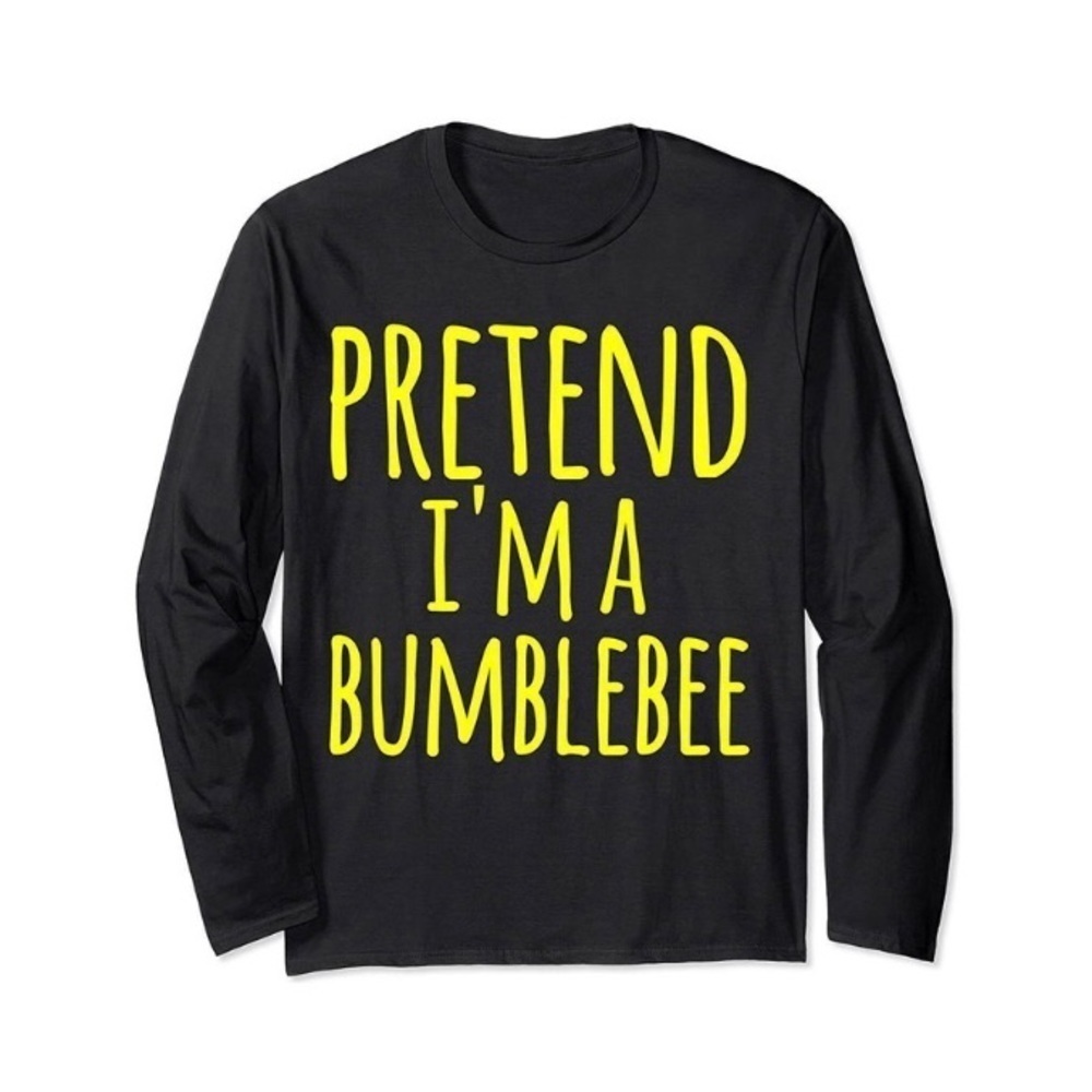 Costume/ Pretend I'm A Bumblebee Bee Costume Halloween Funn T-Shirt/ one size